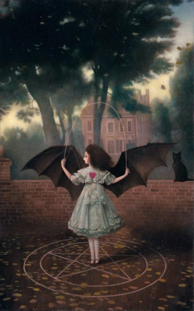 La misteriosa estética del artista surrealista Stephen Mackay