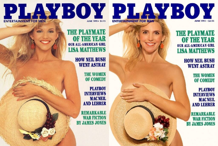 La moda tentación nunca se desvanece: Chicas calientes vuelve a crear el icónico poses de las estrellas de Playboy