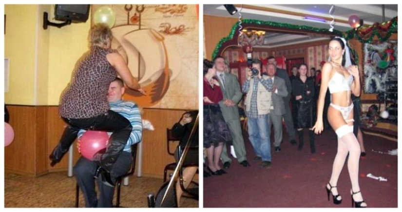 La más extraña de las competiciones en la boda: 25 fotos que todos avergonzado La más extraña de las competiciones en la boda: 25 fotos que todos avergonzado