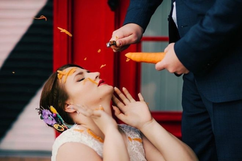La más extraña de las competiciones en la boda: 25 fotos que todos avergonzado La más extraña de las competiciones en la boda: 25 fotos que todos avergonzado