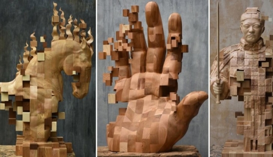 La simbiosis de lo analógico y lo digital en las esculturas del hiperrealista Su Tung Han La simbiosis de lo analógico y lo digital en las esculturas del hiperrealista Su Tung Han