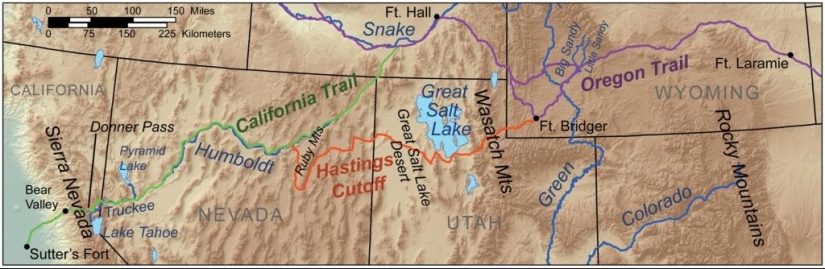 La trágica historia del Grupo Donner: montañas, frío y canibalismo
