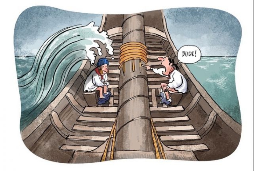 La vela: cómo ir al baño de la gente de mar de los últimos La vela: cómo ir al baño de la gente de mar de los últimos