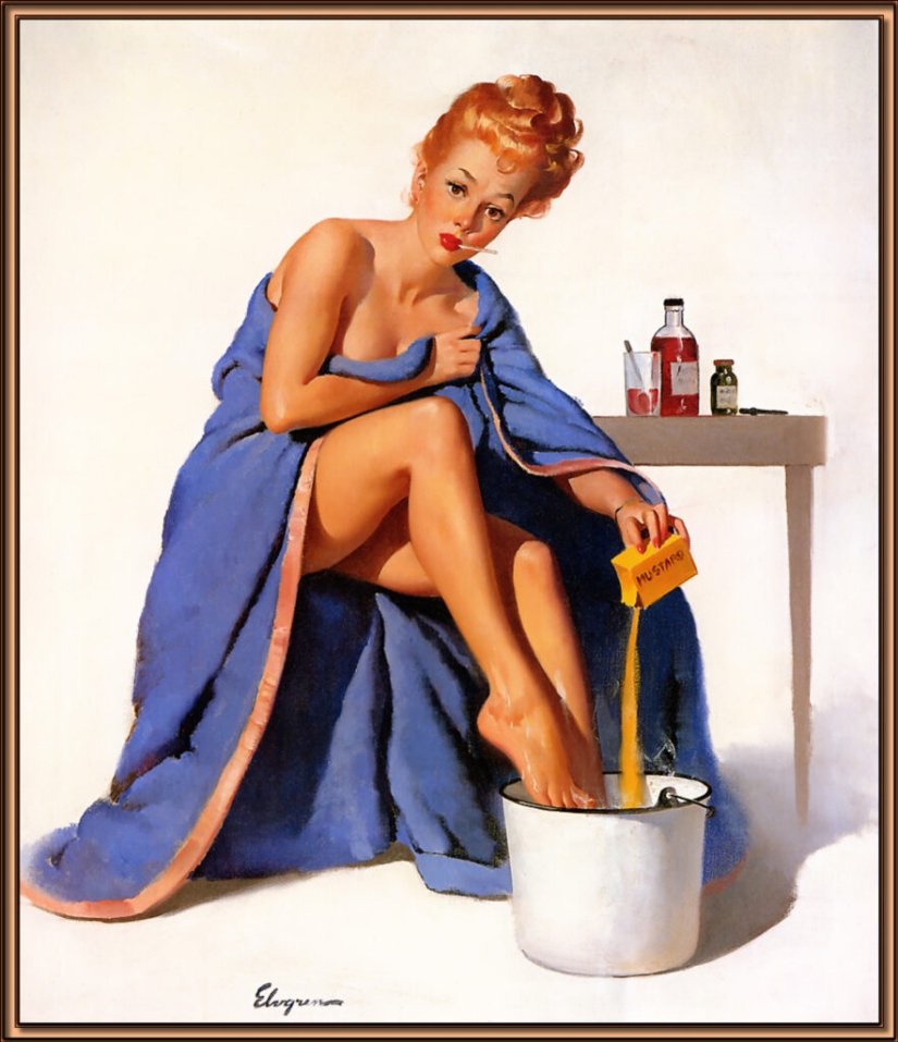 La verdadera América en las obras del maestro del género pin-up Gil Elvgren