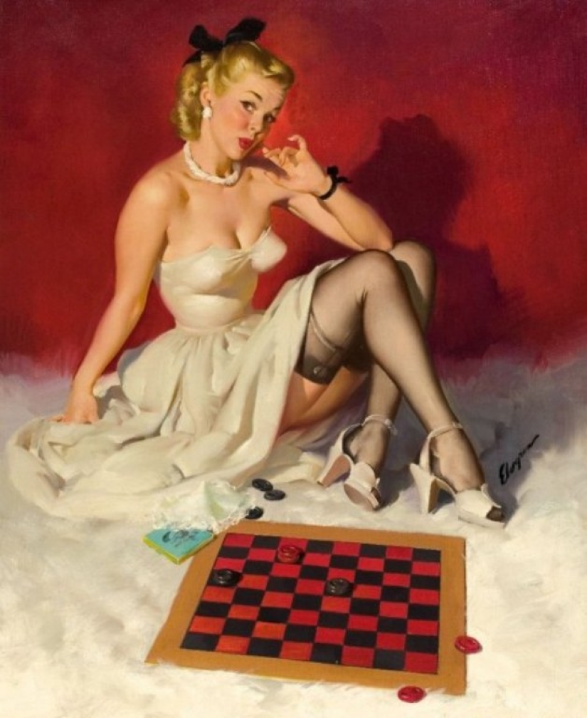La verdadera América en las obras del maestro del género pin-up Gil Elvgren