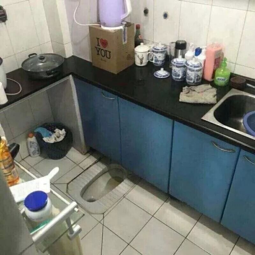 La vida en el estilo de "inteligente" o Cómo hacer un café mientras se está sentado en el inodoro La vida en el estilo de "inteligente" o Cómo hacer un café mientras se está sentado en el inodoro