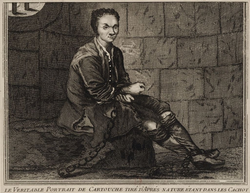 La vida y la muerte de Louis Dominique Cartouche, el rey de los ladrones en París