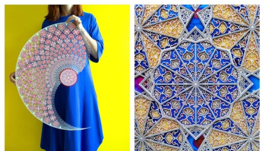 Lace miracle Arab artist creates delicate paper application, from which it is impossible to take your eyes off Lace miracle Arab artist creates delicate paper application, from which it is impossible to take your eyes off