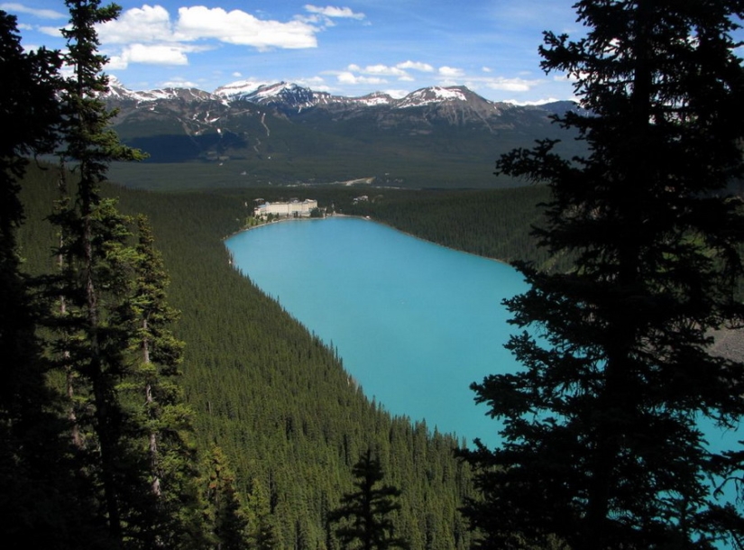 Lake Louise is an extraordinarily beautiful place