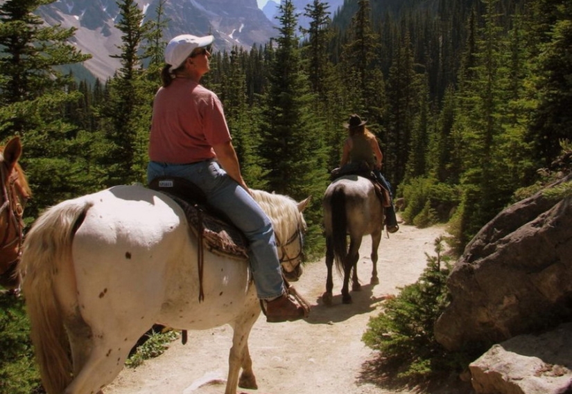 Lake Louise is an extraordinarily beautiful place