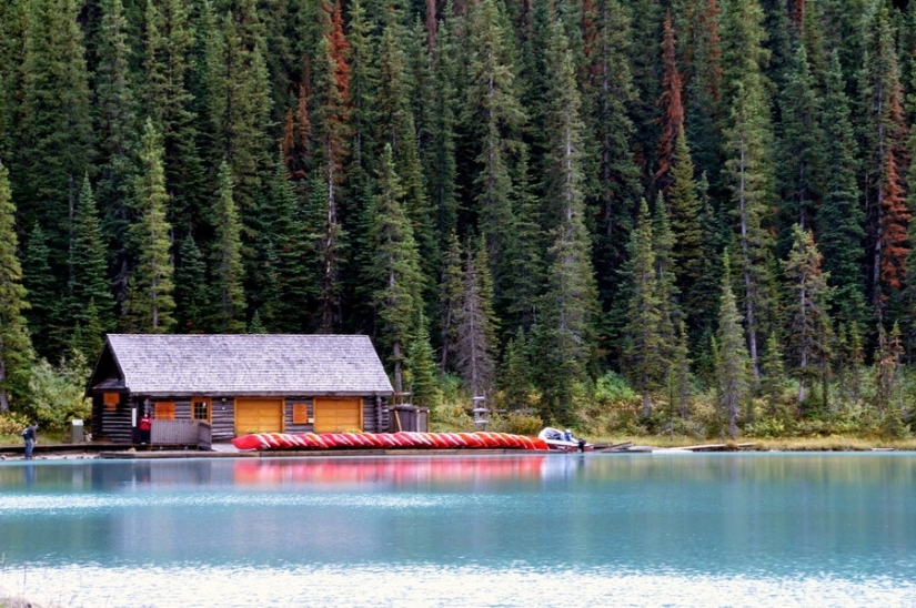Lake Louise is an extraordinarily beautiful place