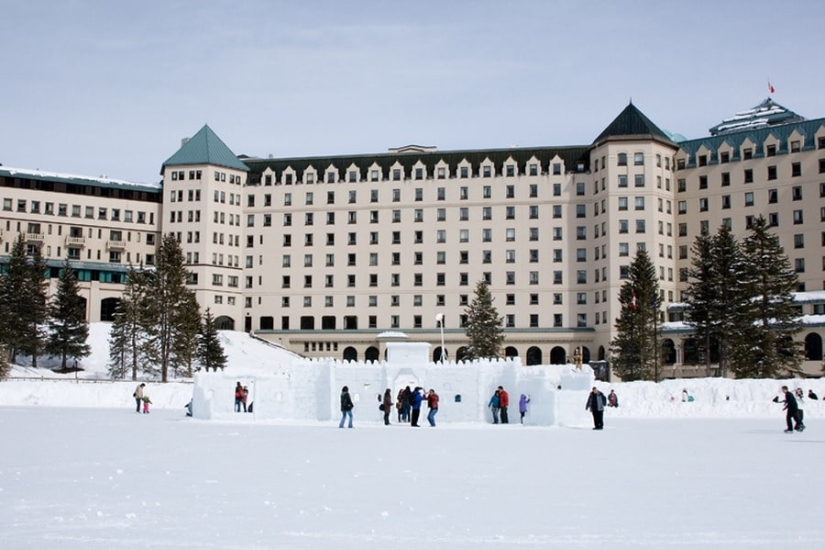 Lake Louise is an extraordinarily beautiful place