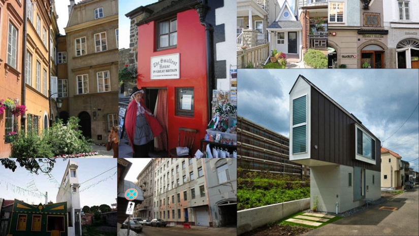 Las casas más pequeñas del mundo.