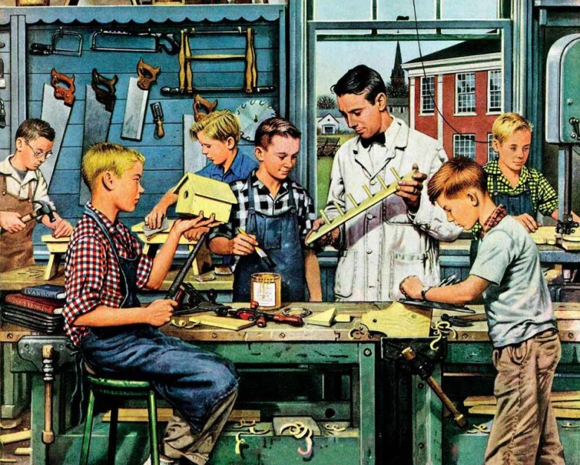 Las deliciosas ilustraciones del «realista meticuloso» Stephen Dohanos