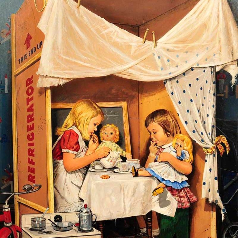 Las deliciosas ilustraciones del «realista meticuloso» Stephen Dohanos