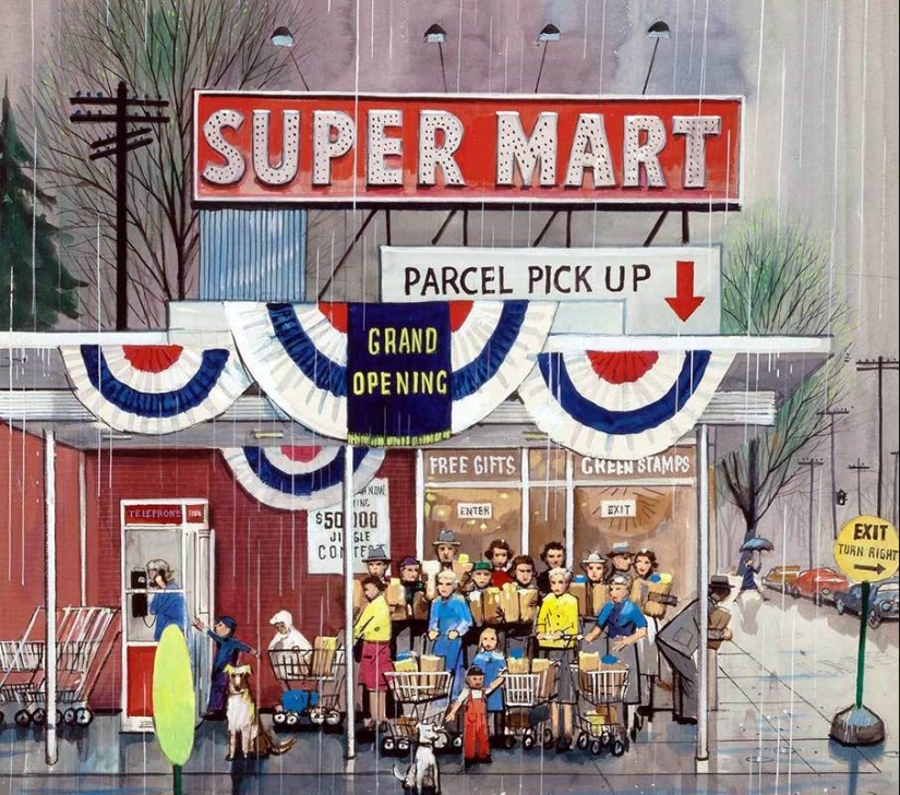 Las deliciosas ilustraciones del «realista meticuloso» Stephen Dohanos