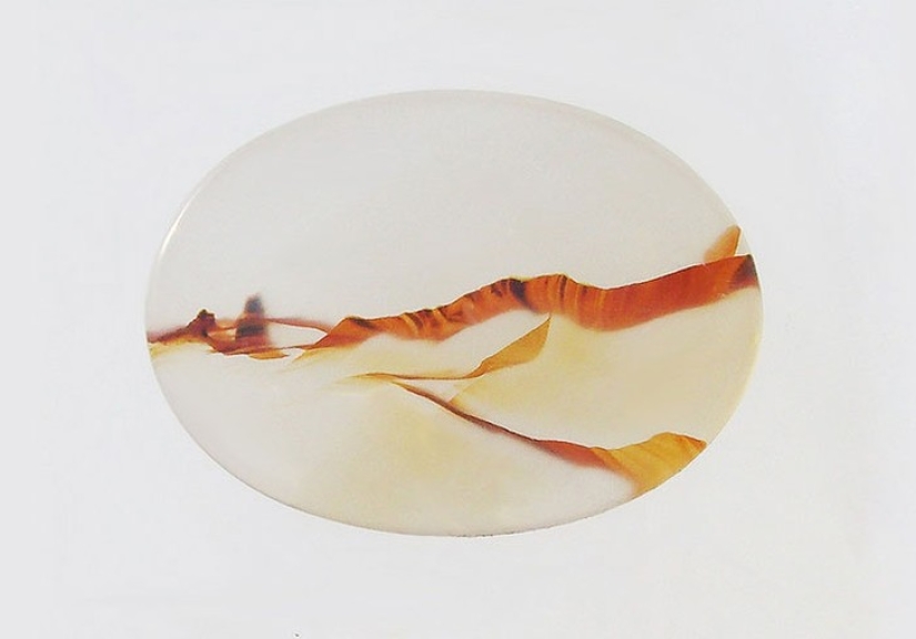 Las ágatas se parecen a los paisajes Las ágatas se parecen a los paisajes