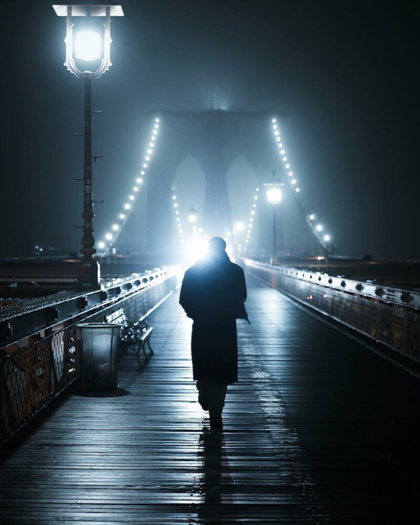 Las luces de la Gran Manzana: una vista inusual en nueva York