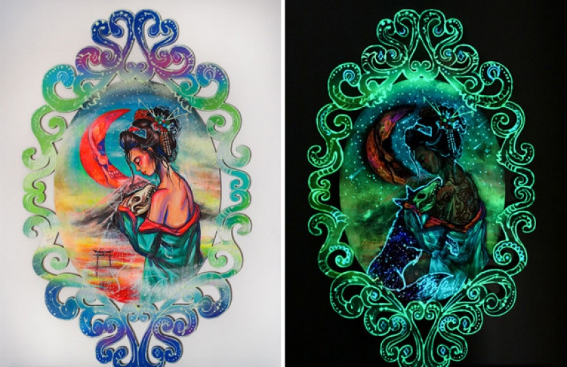 Las pinturas de Vivien Sanislo que se abren en la oscuridad de una manera nueva Las pinturas de Vivien Sanislo que se abren en la oscuridad de una manera nueva