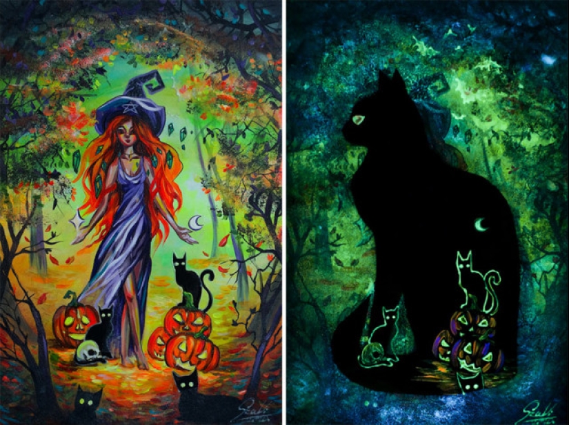 Las pinturas de Vivien Sanislo que se abren en la oscuridad de una manera nueva Las pinturas de Vivien Sanislo que se abren en la oscuridad de una manera nueva