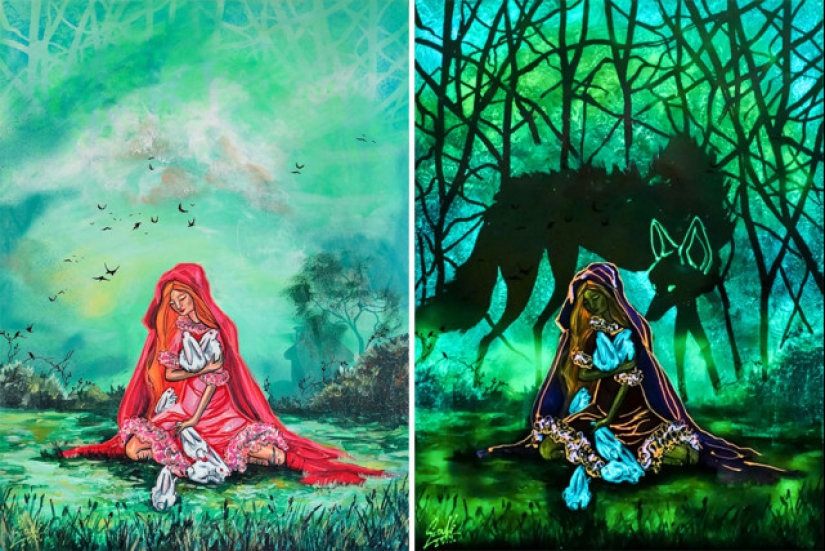 Las pinturas de Vivien Sanislo que se abren en la oscuridad de una manera nueva Las pinturas de Vivien Sanislo que se abren en la oscuridad de una manera nueva