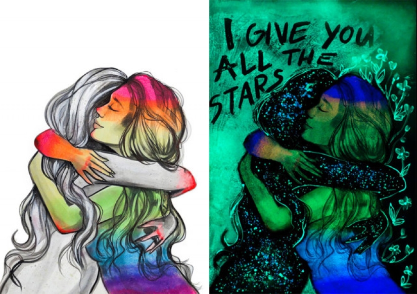 Las pinturas de Vivien Sanislo que se abren en la oscuridad de una manera nueva Las pinturas de Vivien Sanislo que se abren en la oscuridad de una manera nueva