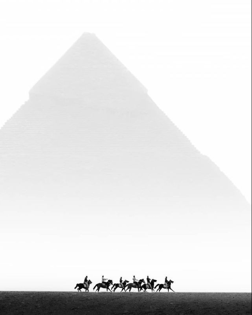 Las pirámides de Giza, como nunca las has visto antes Las pirámides de Giza, como nunca las has visto antes