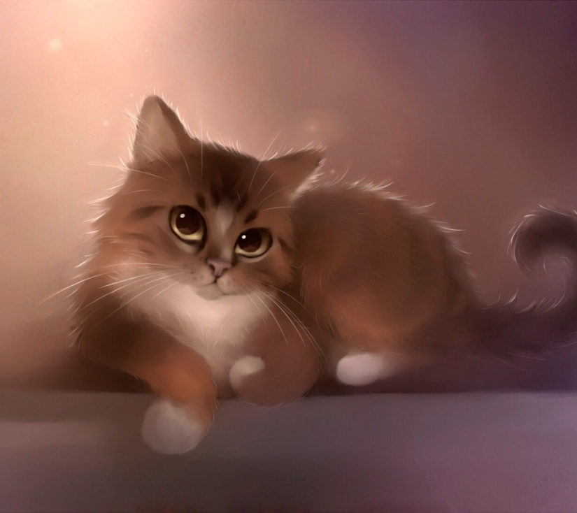 Latvian artist Richards Donskis and his adorable cats