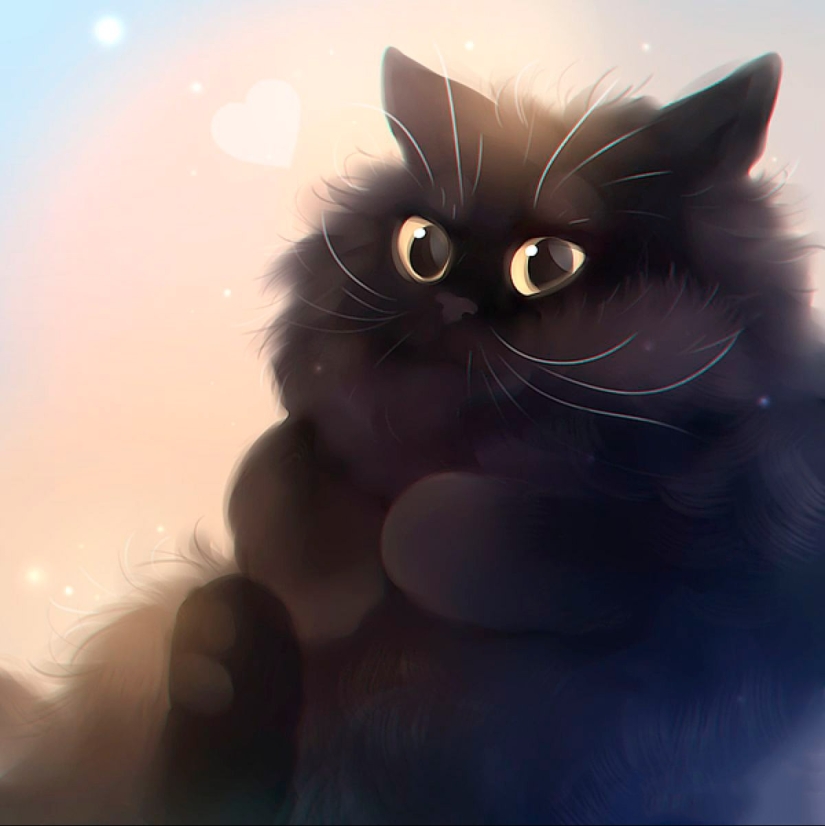 Latvian artist Richards Donskis and his adorable cats