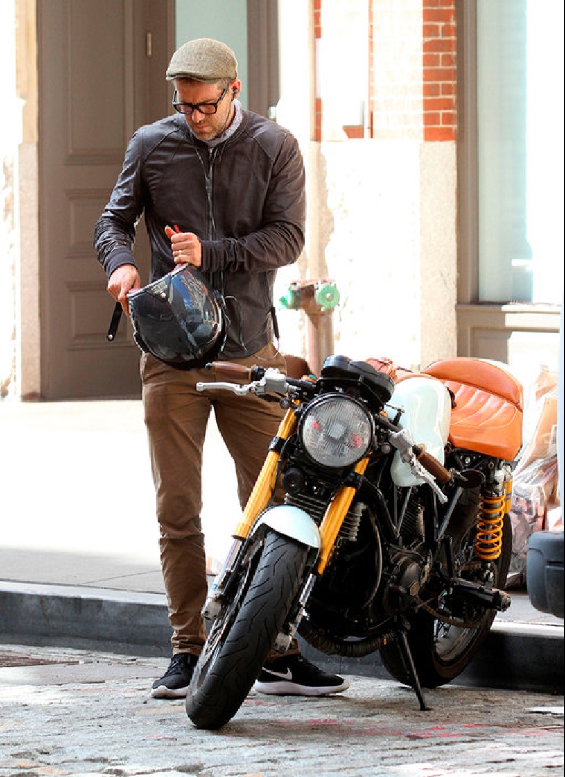 Let's go! Pitt, cher, Gosling and other star riders