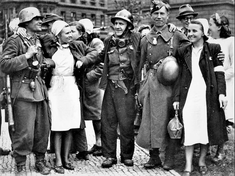 "Let's go to cut down the Germans": how collaborators from the Russian Liberation Army liberated Prague in 1945