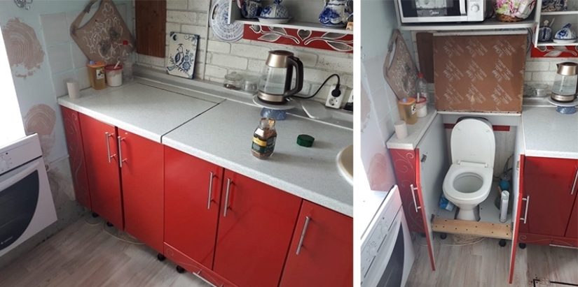 Life in the style of "smart" or How to make a coffee while sitting on the toilet Life in the style of "smart" or How to make a coffee while sitting on the toilet