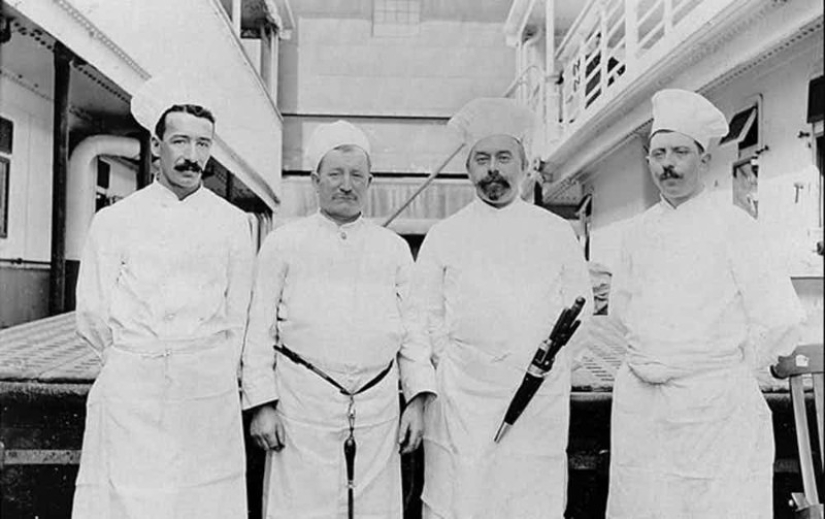 Like booze Baker saved from the Titanic, and many passengers of the sunken liner