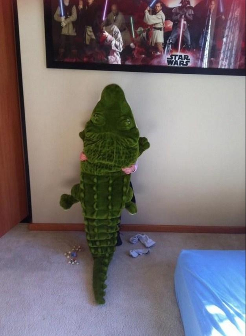 Little champions of the game of hide and seek