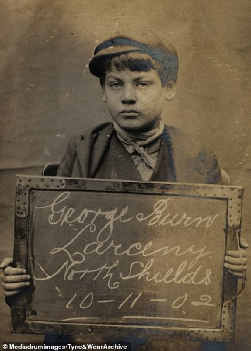 Little criminals of the Victorian era