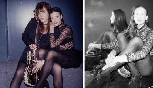 Liv Tyler, de 15 años, con su madre en fotos de David McGough en 1993 Liv Tyler, de 15 años, con su madre en fotos de David McGough en 1993