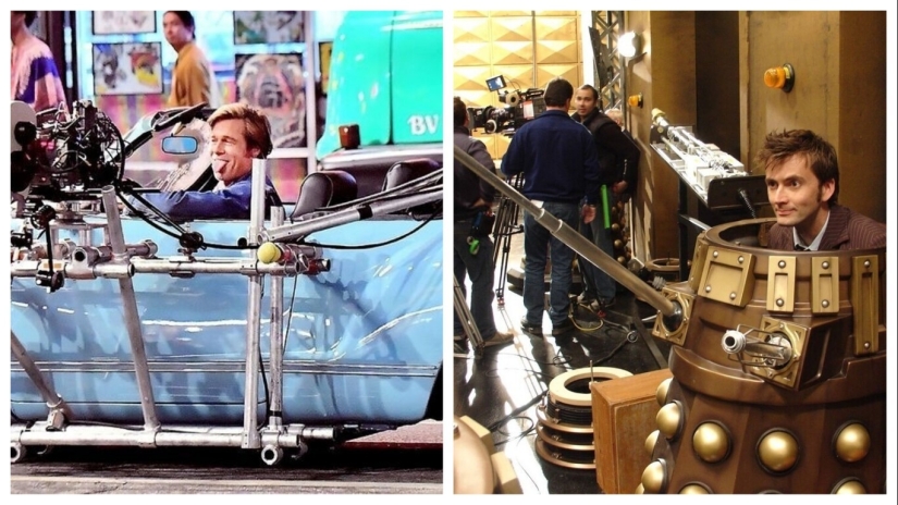 Lo que queda entre bastidores: 22 fotos del rodaje de películas famosas