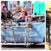 Lo que queda entre bastidores: 22 fotos del rodaje de películas famosas