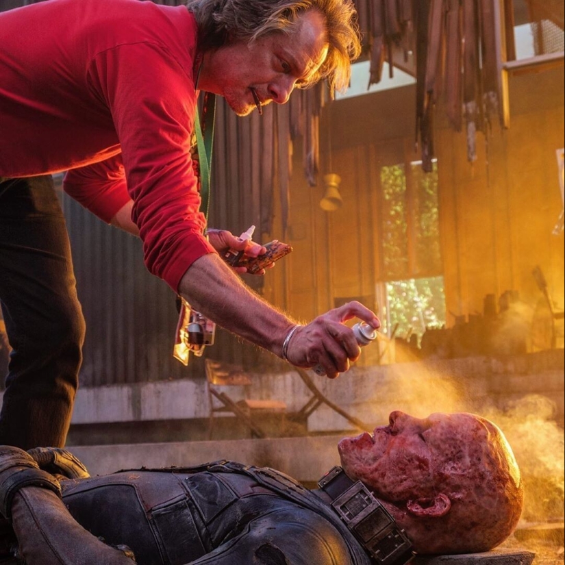 Lo que queda entre bastidores: 22 fotos del rodaje de películas famosas