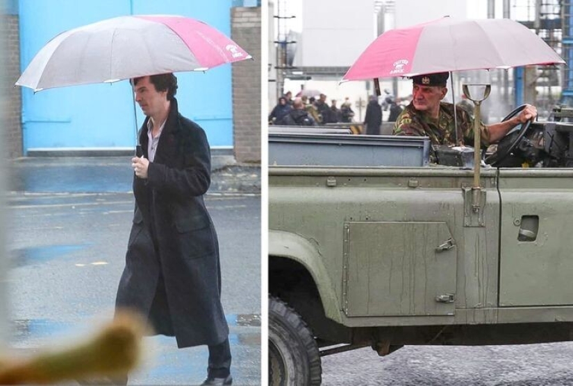 Lo que queda entre bastidores: 22 fotos del rodaje de películas famosas