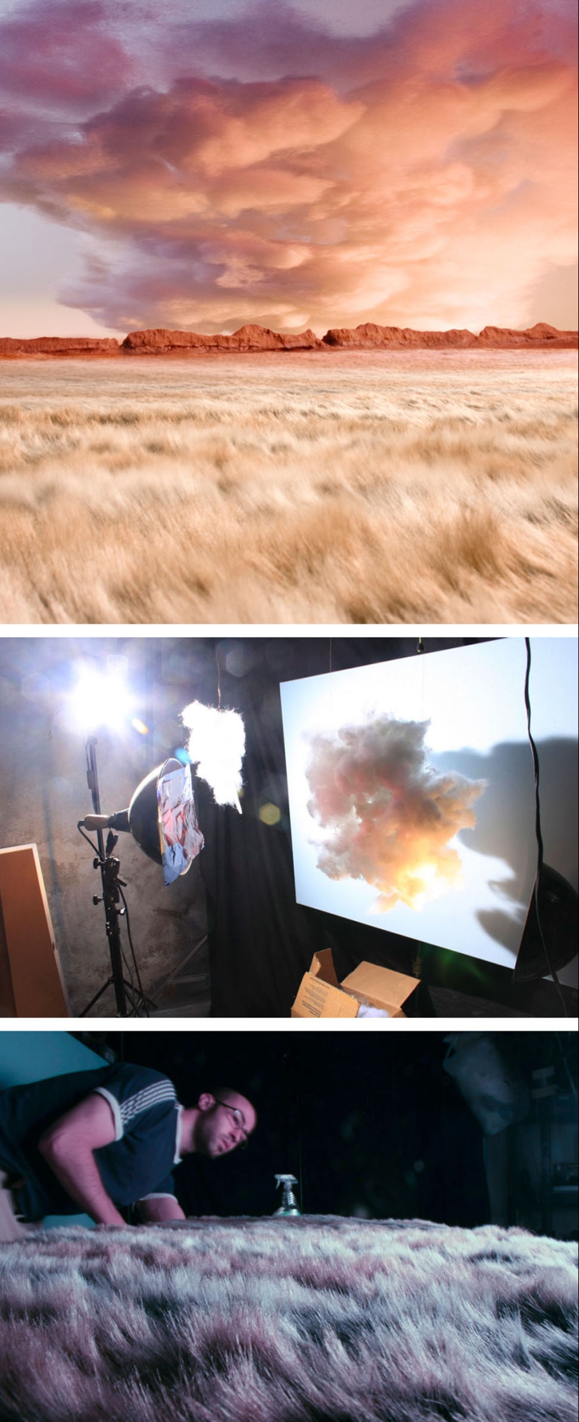 Lo que sucede detrás de escena de las sesiones de fotos más bellas