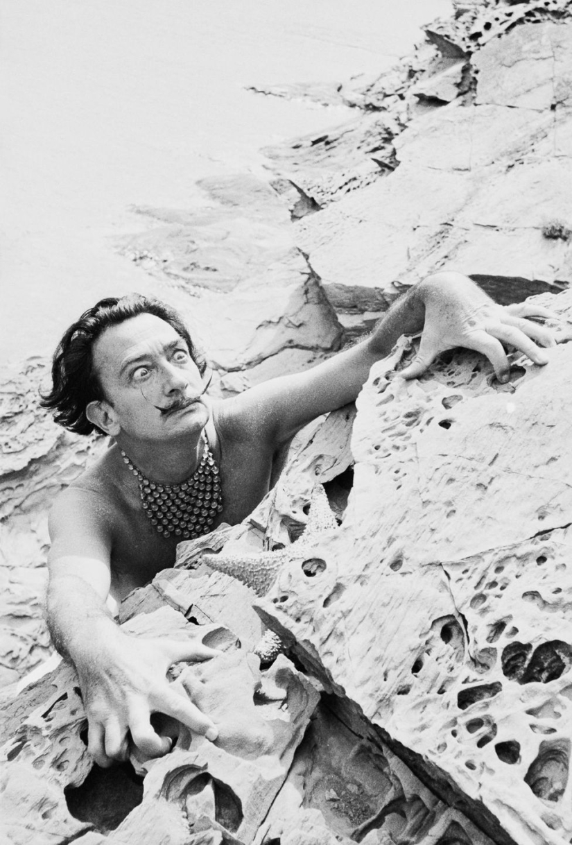Locura doméstica: en su propia villa, Salvador Dalí no era tímido con nadie