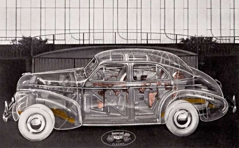 Looks like the car Ghost Pontiaс Plexiglas 1939 Looks like the car Ghost Pontiaс Plexiglas 1939