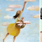 Los defectos y problemas de la sociedad en un surrealista ilustraciones por Christina Bernazzani