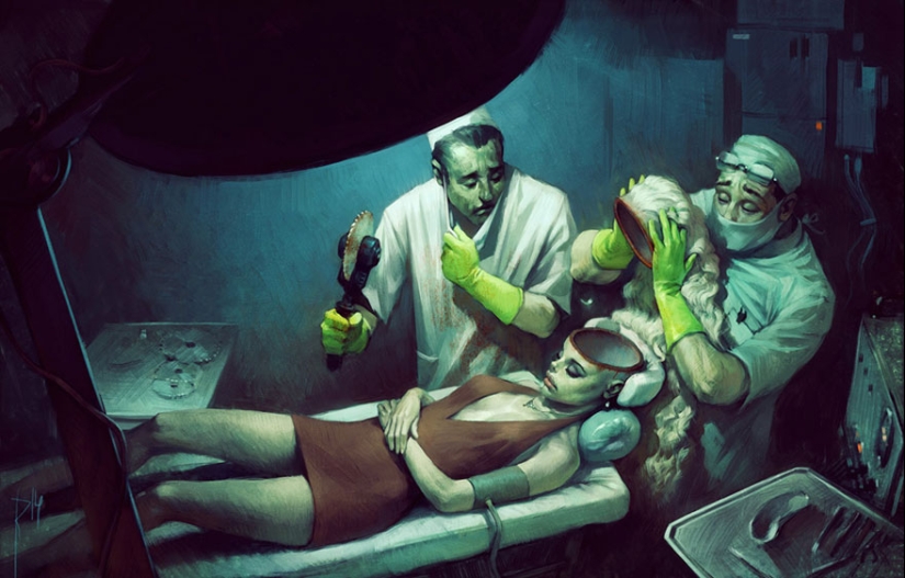 Los dibujos no infantiles de este artista ruso son muy ambiguos Los dibujos no infantiles de este artista ruso son muy ambiguos