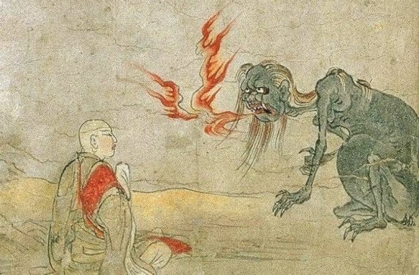 Los dioses hambrientos de hidarugami, o por qué los japoneses tenían miedo de ir a las montañas con el estómago vacío