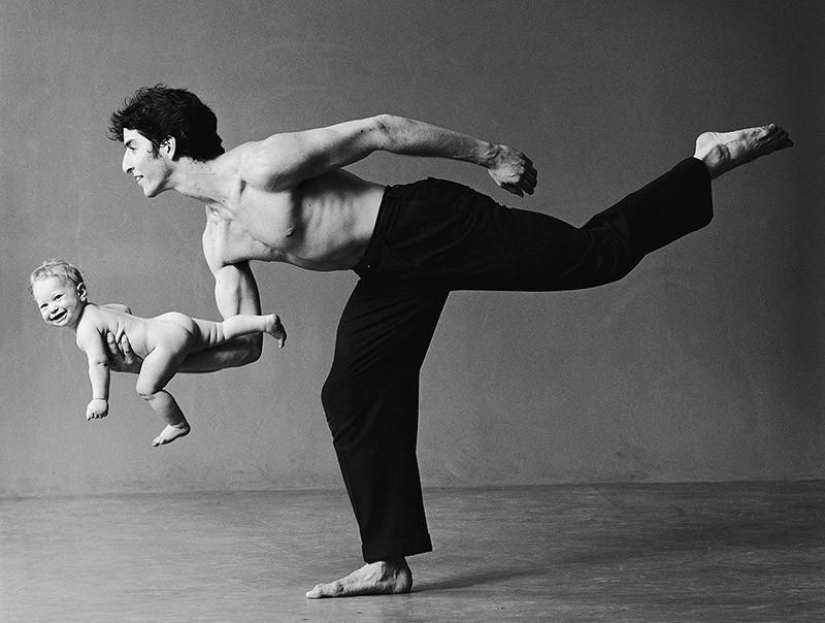 Los hijos en estas fotos son la viva imagen de los padres. Y viceversa