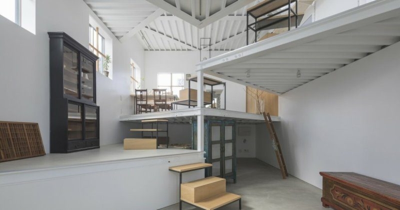 Los Japoneses han creado la más inusual en el mundo del diseño, renunciar totalmente a las paredes Los Japoneses han creado la más inusual en el mundo del diseño, renunciar totalmente a las paredes