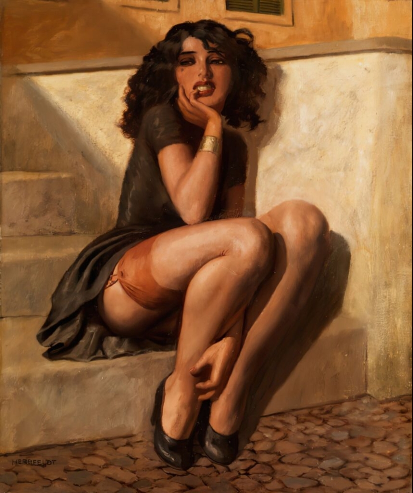 Los secretos de las mujeres en las pinturas del maestro de la pintura erótica Marcel von Herfeldt Los secretos de las mujeres en las pinturas del maestro de la pintura erótica Marcel von Herfeldt