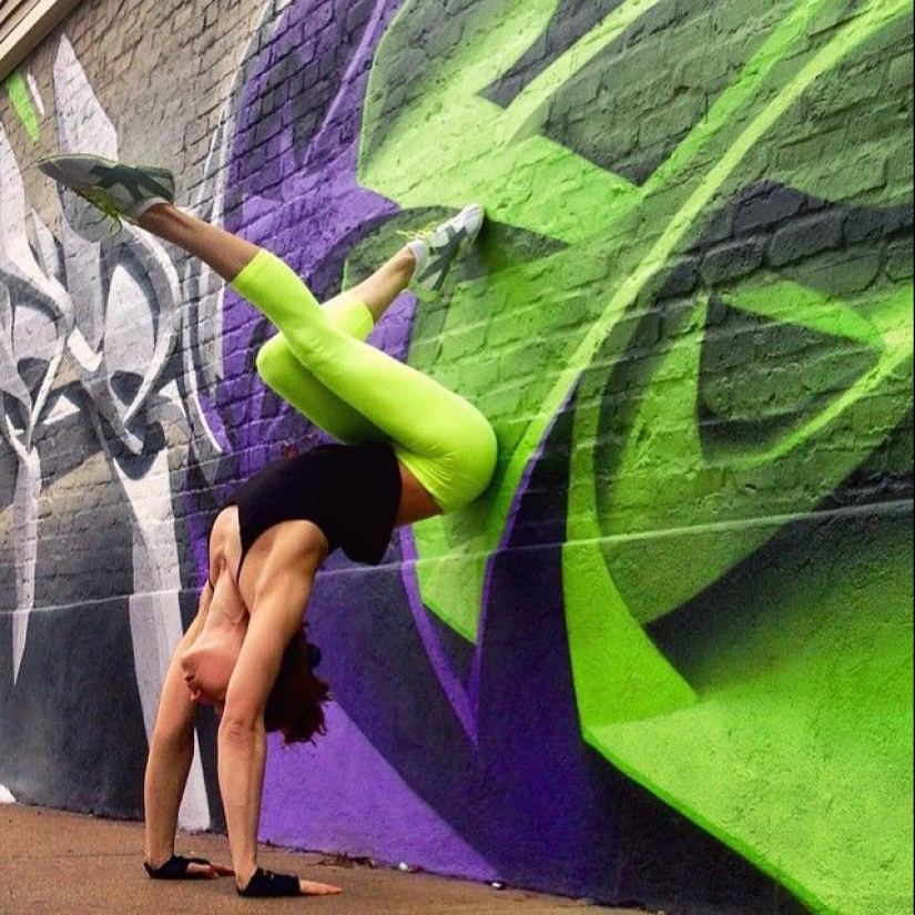 Love and yoga can be practiced anywhere